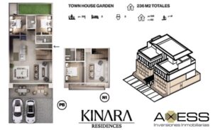 Casa en venta, Town House Garden, Kinara Residences, La Espiga, Querétaro