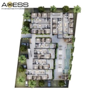 Departamento en venta, Erenia; Cancún, Quintana Roo