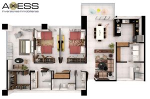 Departamento en venta, Torre Mar, Brezza Towers; Cancún, Quintana Roo