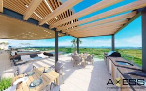 Departamento en venta, Torre Sol, Aurora Towers; Cancún, Quintana Roo