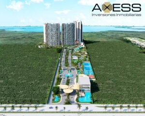 Departamento en venta, Torre Sol, Aurora Towers; Cancún, Quintana Roo