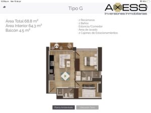 Departamentos en venta, Torre B 1003, Lomas Verdes; Santa Cruz Acatlán, Naucalpan, EdoMEx
