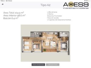 Departamentos en venta, Torre B 605, Lomas Verdes; Santa Cruz Acatlán, Naucalpan, EdoMEx