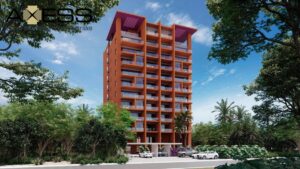 Departamento en venta, Mistral, Modelo Ola; Costa mujeres, Quintana Roo