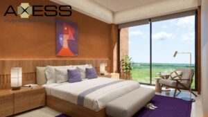 Departamento en venta, Mistral, Modelo Ola; Costa mujeres, Quintana Roo