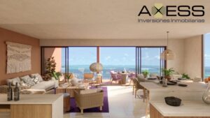Departamento en venta, Mistral, Modelo Ola; Costa mujeres, Quintana Roo