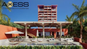 Departamento en venta, Mistral, Modelo Ola; Costa mujeres, Quintana Roo