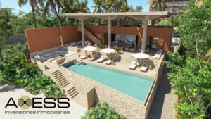 Departamento en venta, Mistral, Modelo Ola; Costa mujeres, Quintana Roo