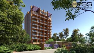 Departamento en venta, Mistral, Modelo Ola; Costa mujeres, Quintana Roo