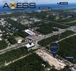 Departamento en venta, Oceanna; Playa del Carmen, Quintana Roo