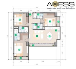 Departamento en venta, Residencial Valle Aurora, Cancún, Quintana Roo